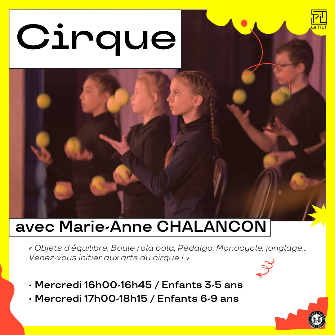 Cirque - 3-5 ans