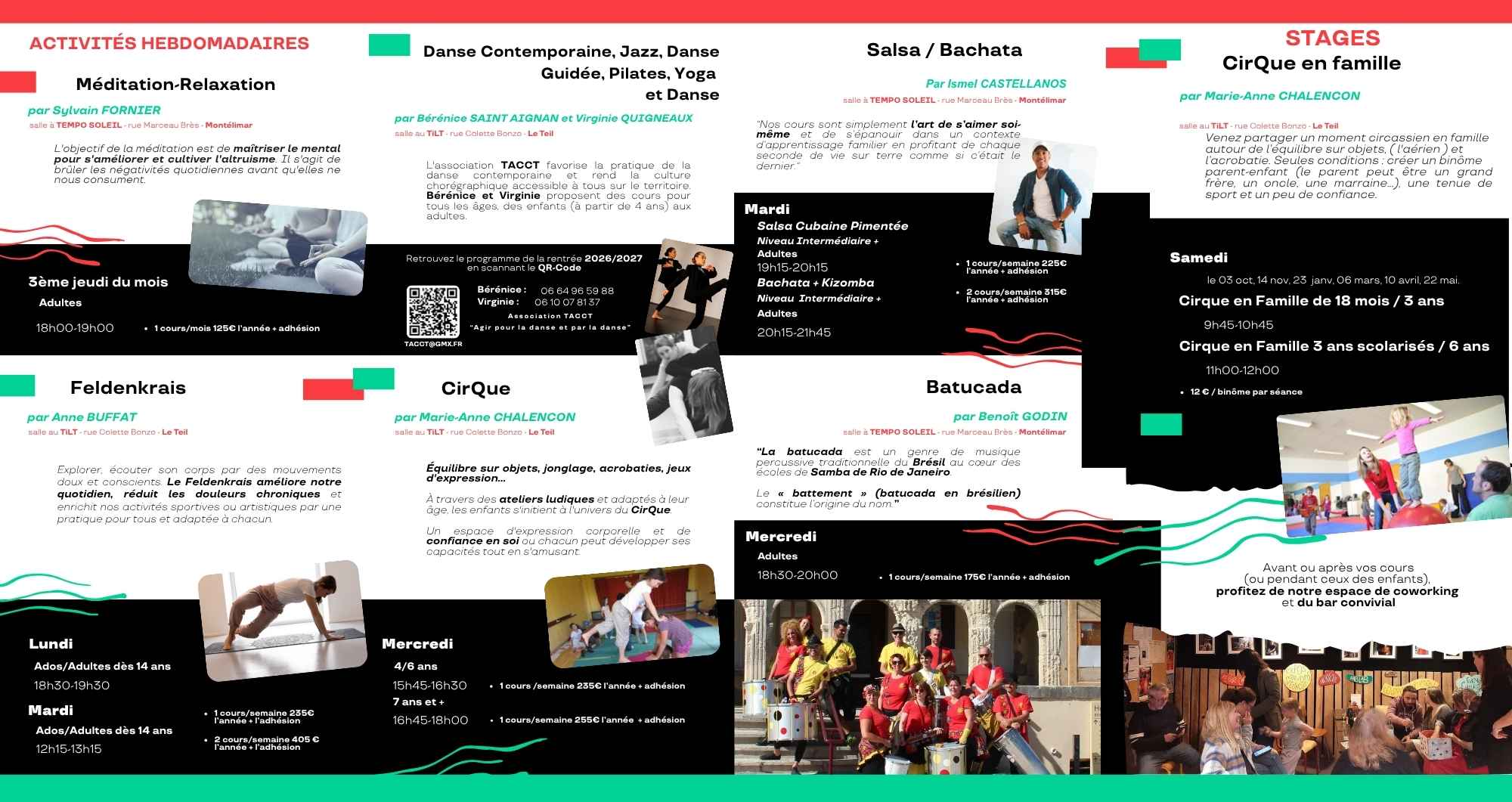 Cours TiLT Tempo Soleil 2026 2027