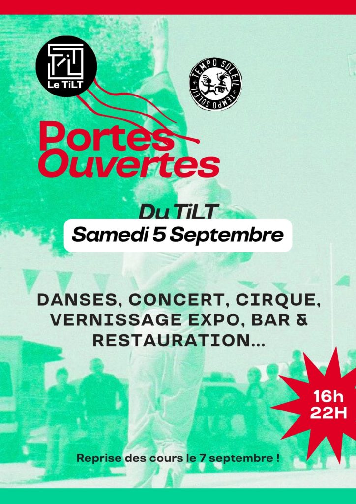 Portes Ouvertes du TiLT - 5 septembre 2026